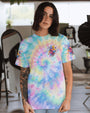 Wildflowers Dont Care Where They Grow Colorful Floral Tie Dye Pullover for Women AOP Shirts _9_ zfS0K