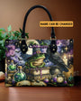 Witch Frog Halloween Magic Gothic Leather Bag _8_ jl8FZ