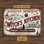 WitchKitchenStirringUpSomeMagicCustomClassicMetalSigns Mockup3
