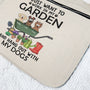 Work In Garden Hang Out With Dogs Personalized Gardening Apron_3