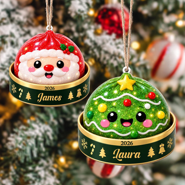 Our Little Dumpling - Personalized Wood Ornament - Gift For Kids