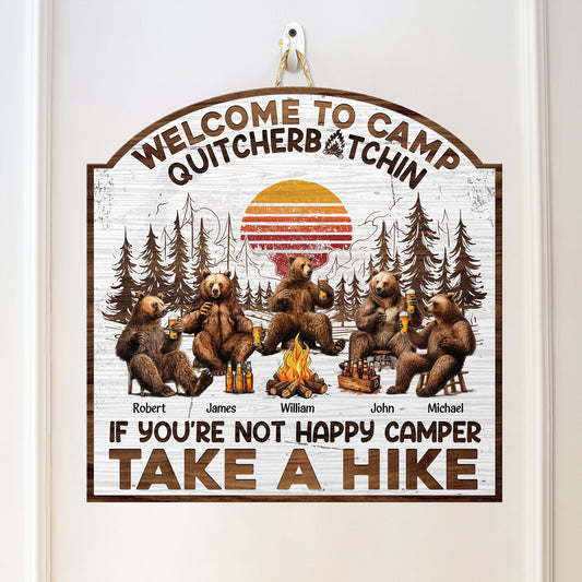 You Don_t Have To Be Crazy To Camp With Us Personalized Custom Shaped Wood Sign1_7c623d6e 1c74 4db2 af17 87c3b7a6a4bc