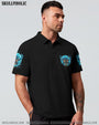 Your Demons Hide Under your Bed Mine Hide in My Head Blue Flame Skull Gothic AOP Shirts _4_ ogIec