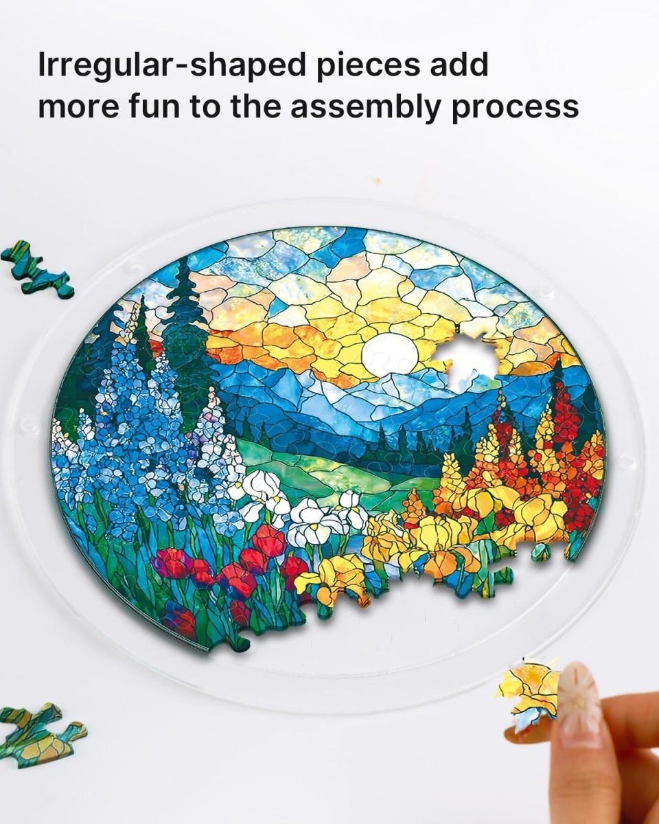 acrylic jigsaw puzzle woodbests puzzles 5 6