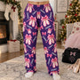 coquette bow ballet custom name number gift for ballet lover ballerina personalized lounge pants 1