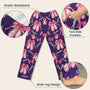 coquette bow ballet custom name number gift for ballet lover ballerina personalized lounge pants 8