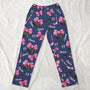coquette bow hockey custom name number gift for hockey player hockey team personalized lounge pants 3