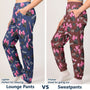 coquette bow hockey custom name number gift for hockey player hockey team personalized lounge pants 7