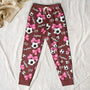 coquette bow soccer custom name number gift for soccer player soccer team personalized lounge pants 3_c2ff3ee9 1535 4e8f 900b d0d37b97f550