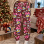 coquette bow volleyball custom name number gift for volleyball player volleyball team personalized lounge pants 2