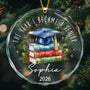custom milestone keepsake graduation year personalized ornament 1