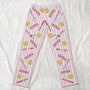 custom name gift for softball lovers softbal player softball girls personalized lounge pants 4