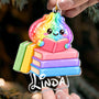 cute dumplings book lover gift for squishy hunter personalized ornament 4
