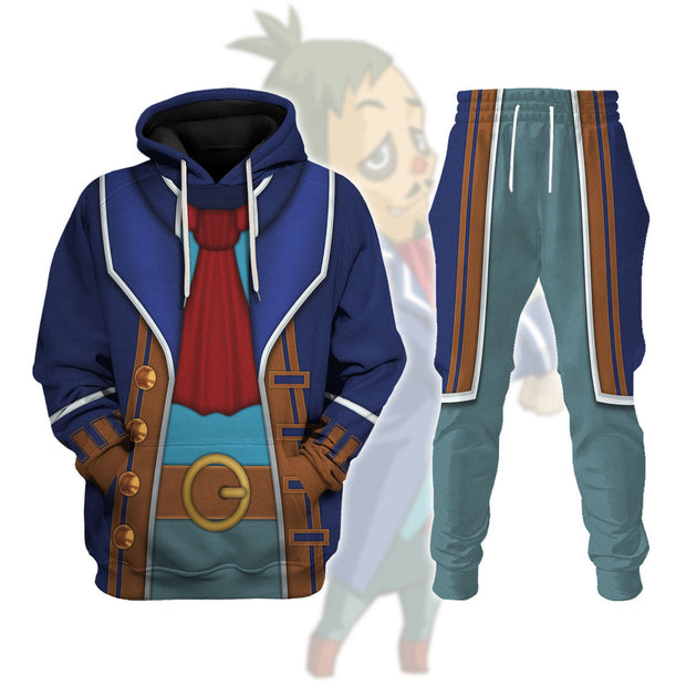 Linebeck Costume Unisex Hoodie Sweatshirt T-shirt Sweatpants Cosplay ZDHS63 HSZD046 LOZD