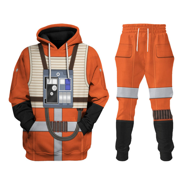 Stwa Flight Suit Costume Hoodie Set CSSWR072