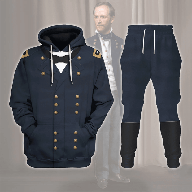 William Tecumseh Sherman Costume Hoodie Sweatshirt T-Shirt Tracksuit QT5092801