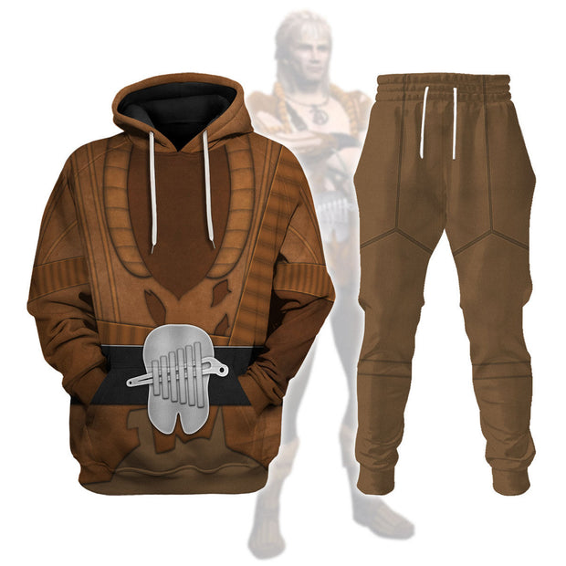 Khan Noonien Singh Costume Officer Hoodie Sweatshirt T-Shirt Sweatpants Apparel STHS024 HSSK010