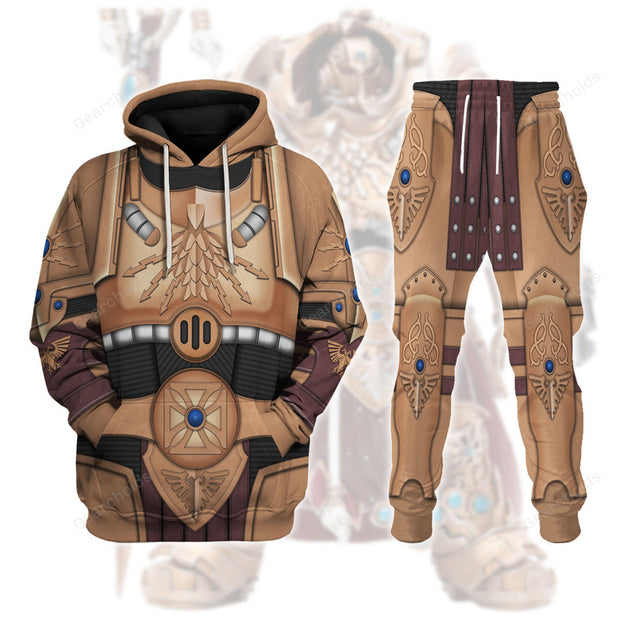 Warhammer Allarus Custodian Osyr Archimaxes Adeptus Custodes - Costume Cosplay Hoodie Sweatshirt Sweatpants QT4121402