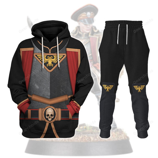 Warhammer Commissar Yarrick - Costume Cosplay Hoodie Sweatshirt Sweatpants QT5102701