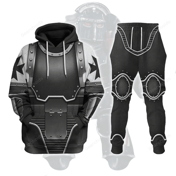 Warhammer Black Templars In Mark III Power Armor - Costume Cosplay Hoodie Sweatshirt Sweatpants WHHS173 CSWRH173