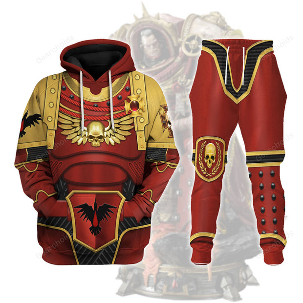 Warhammer Captain Gabriel Angelos - Costume Cosplay Hoodie Sweatshirt Sweatpants QT5072006