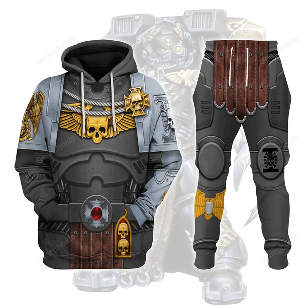 Warhammer Deathwatch Captain - Costume Cosplay Hoodie Sweatshirt Sweatpants WHHS156 CSWRH156
