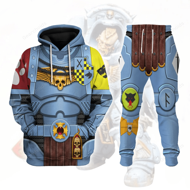 Warhammer Space Wolves Captain - Costume Cosplay Hoodie Sweatshirt Sweatpants WHHS163 CSWRH163