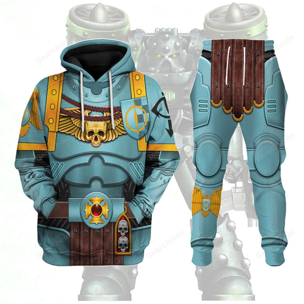 Warhammer Sons Of Horus Captain - Costume Cosplay Hoodie Sweatshirt Sweatpants WHHS124 CSWRH124