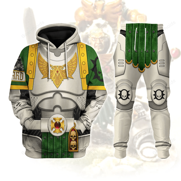 Warhammer Death Guard Captain - Costume Cosplay Hoodie Sweatshirt Sweatpants WHHS121 CSWRH121