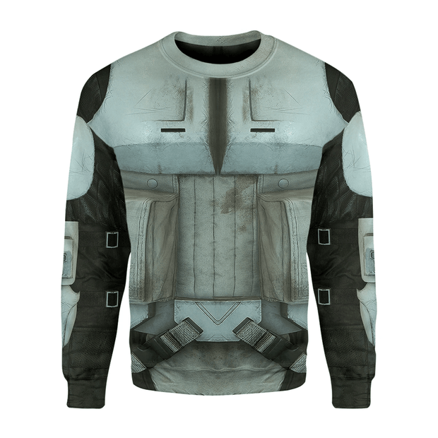 3D Movie SW Return of the Jedi Scout Trooper Unisex Pullover Sweatshirt