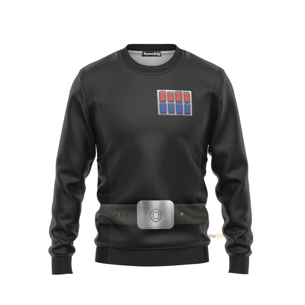 3D SW Stromtrooper Corps Imperial Officer Uniform Custom Cosplay Costume Sweatshirt QT207412Hc