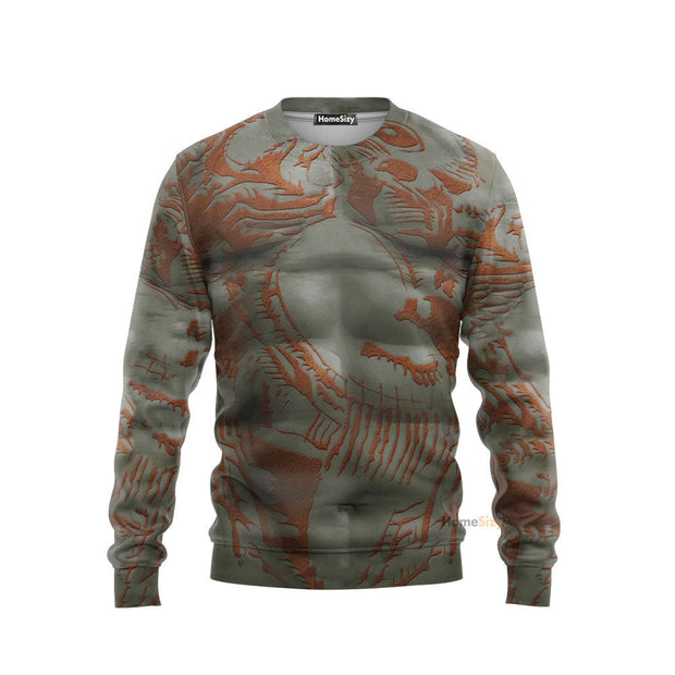 3D Guardian Of The Galaxy Drax The Destroyer Custom Cosplay Costume Sweatshirt QT207115Hc