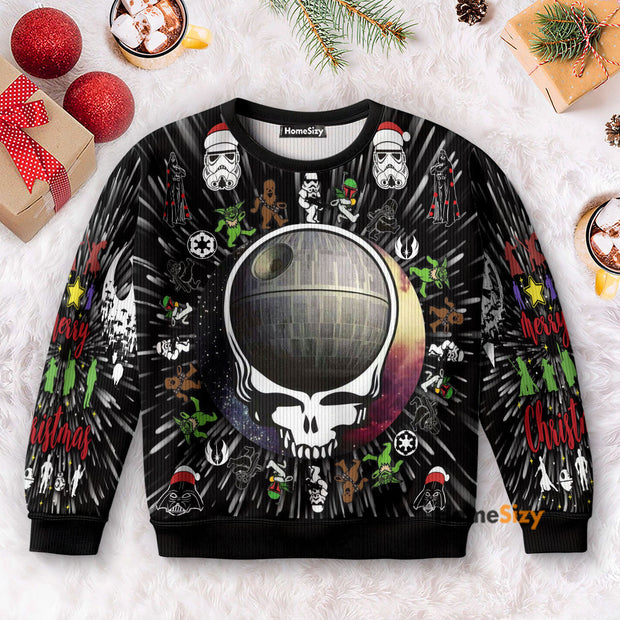 Stwa Grateful Dead - Christmas Gift For Adults - 3D Ugly Christmas Sweaters