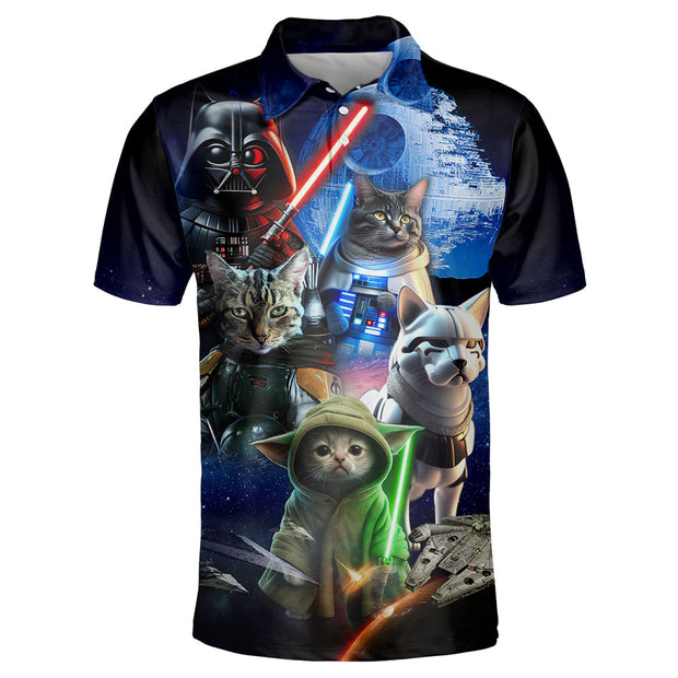 Stwa Cat All Star - Polo Shirt