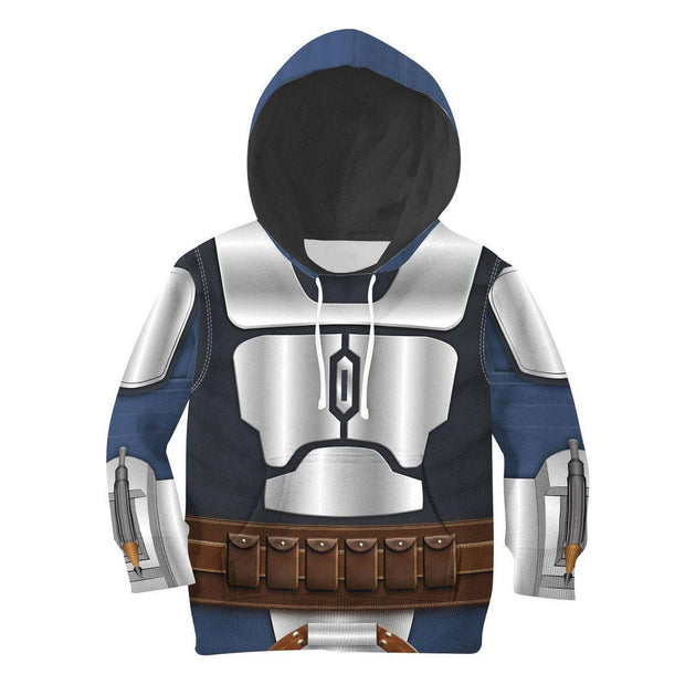 Jango Fett Costumes Cosplay - Kid Tops KDTSW013
