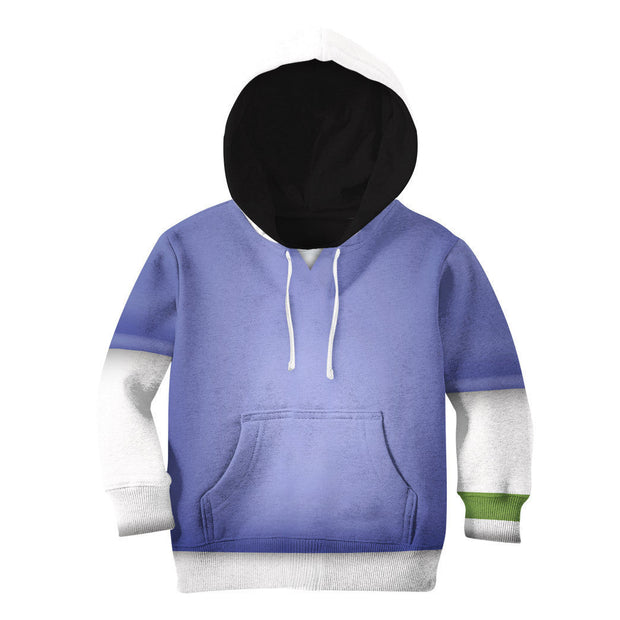 3D Daisy Duck Cosplay Kid Tshirt Hoodie Apparel