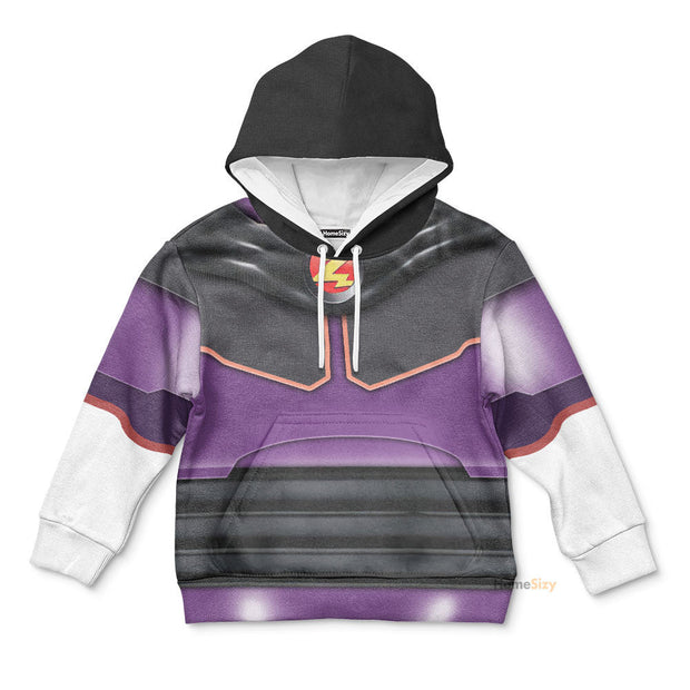 3D Emperor Zurg Custom Cosplay Costume Kid Hoodie QT207151Hf