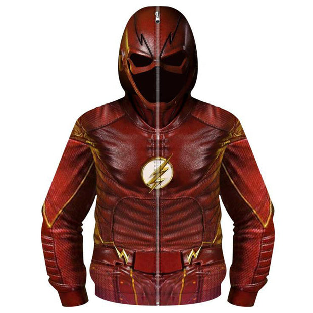 The Flash - Cosplay Costume 3D Kid Hoodie QT207070