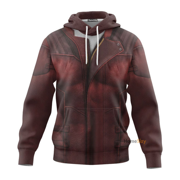 Guardian Of The Galaxy Star Lord - Cosplay Costume 3D Hoodie QT209075