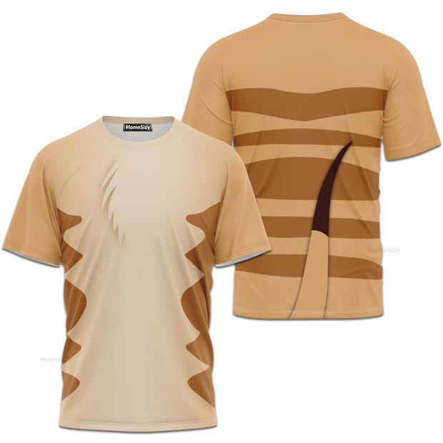 Timon Lion King Cosplay Costume - 3D Tshirt