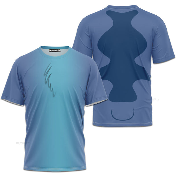 Stitch Lilo And Stitch Cosplay Costume - 3D Tshirt
