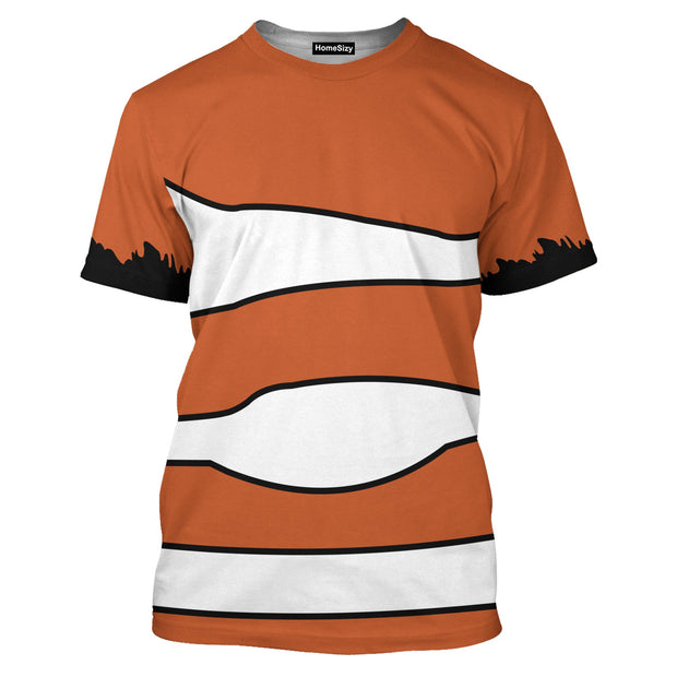 Nemo Finding Nemo Cosplay Costume - 3D Tshirt