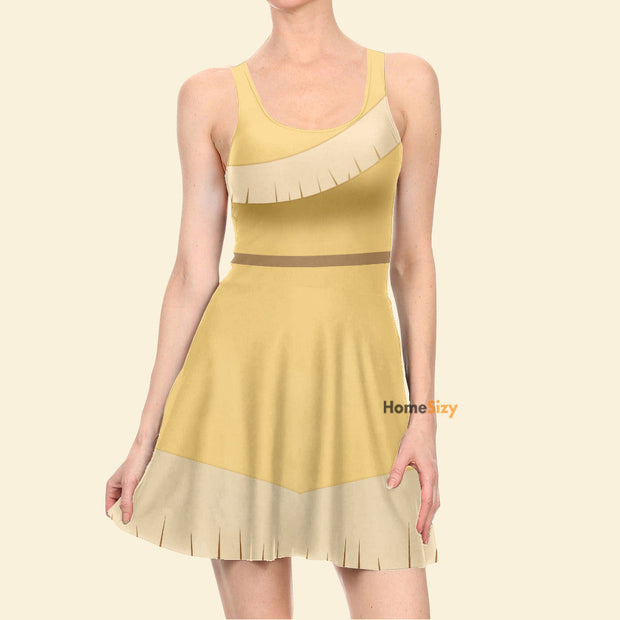 Pocahontas Movie Cosplay Costume - Skater Dress