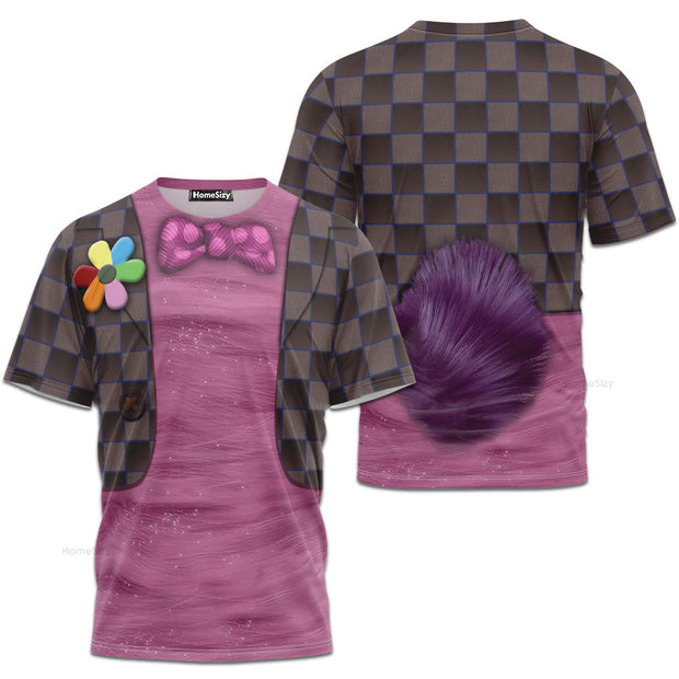 Bing Bong Inside Out Cosplay Costume - 3D Tshirt