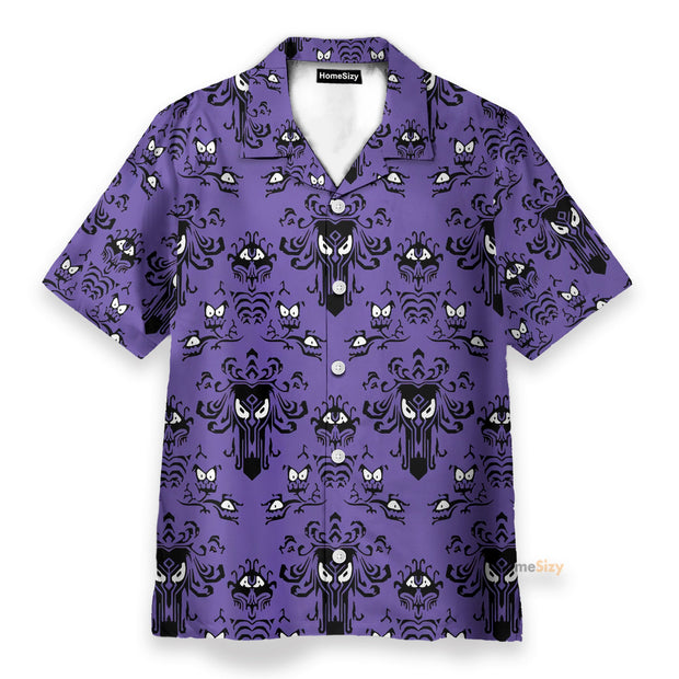 Haunted Mansion Movie Cosplay Costume - Hawaiian Shirt & Beach Shorts