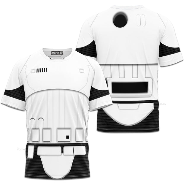 Stormtrooper Stwa Cosplay Costume - 3D Tshirt
