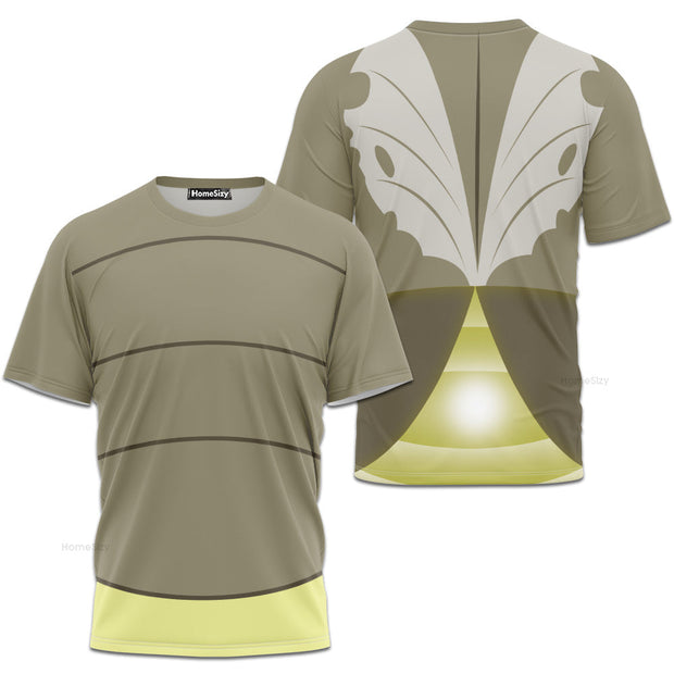 Ray The Firefly The Princess And The Frog Cosplay Costume - 3D Tshirt