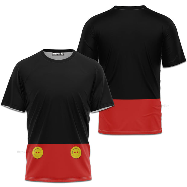 Mickey Bound Mickey Cosplay Costume - 3D Tshirt
