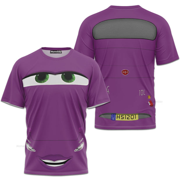 Holley Shiftwell Cars Cosplay Costume - 3D Tshirt