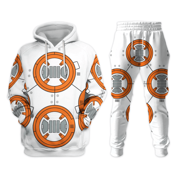 Stwa BB 8 Robot Costume Hoodie Set CSSWR016 HSQT4190